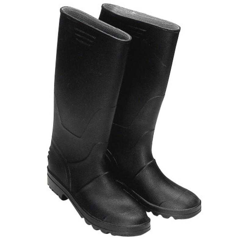 Botas goma altas negras nº 47 (par)
