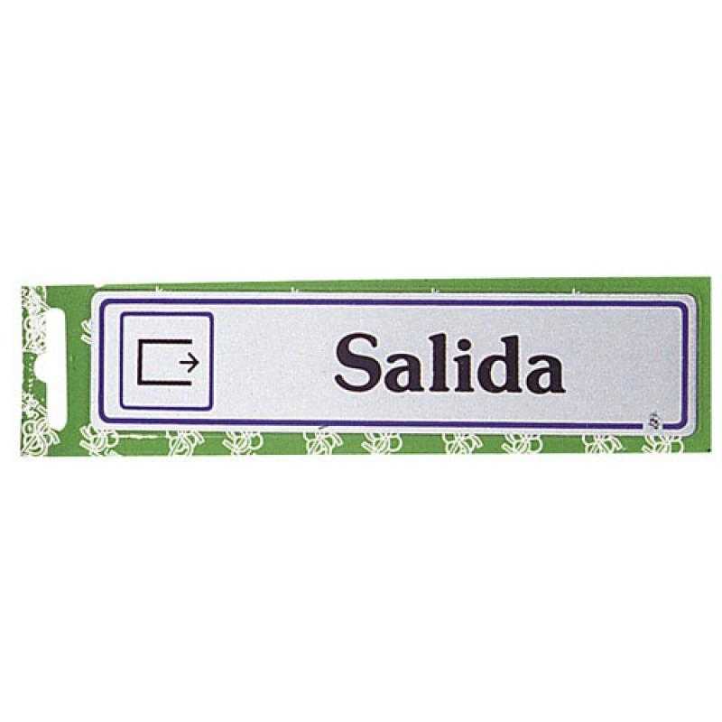 Rotulo "salida"