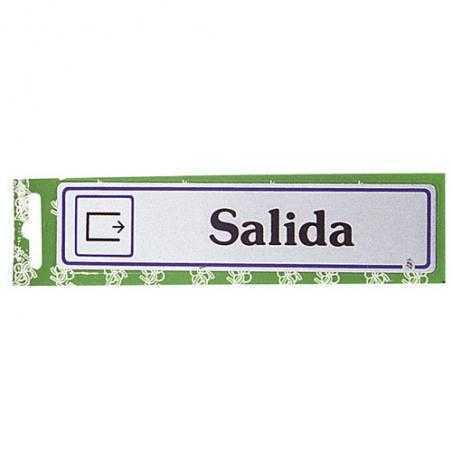 Rotulo "salida"