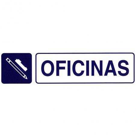 Rotulo adhesivo 250x63 mm. oficinas