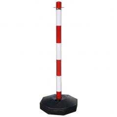 Poste para cadena plastico 90 cm. con base