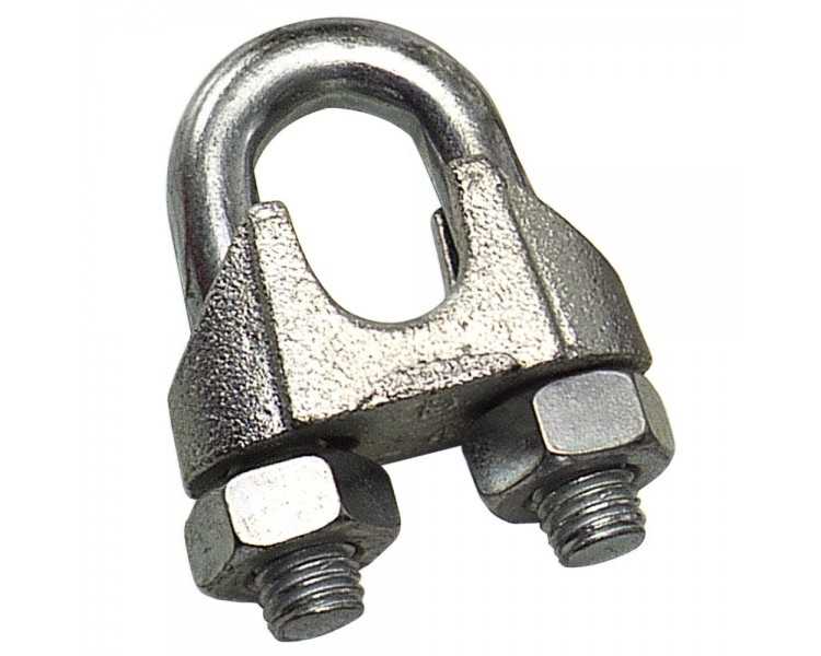 Sujetacables Galvanizado 22 mm. 7/8" Uso Domestico