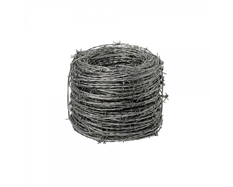 Alambre Espino Galvanizado 100 Metros 4/12