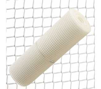 Tela Cuadrada Plastico 2,0 cm. x 1 Metros Blanca Rollo 25 Metros