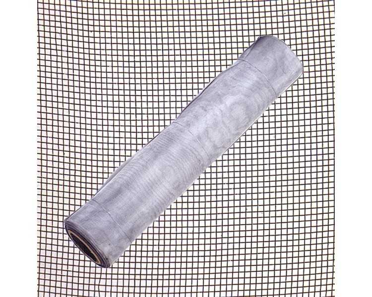 Tela Mosquitera Galvanizada 16x16/ 100 cm.  Rollo 25 metros