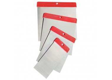 Juego Espatulas Carrocero 4 Piezas Inox.