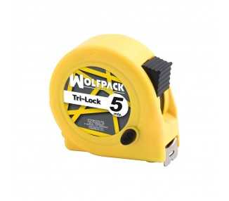 Flexometro Magnético Amarillo Con Freno  5 Metros / 19 mm.