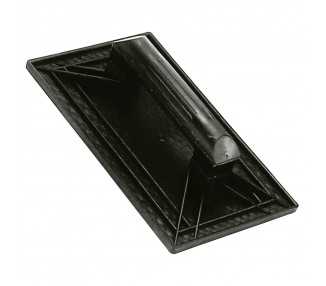 Talocha Plástico   27x16 Cm Mango Redondo Negra Nº 1