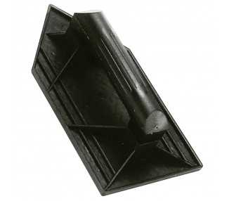 Talocha Plástico Punta Mango Redondo 26x14cm Negra