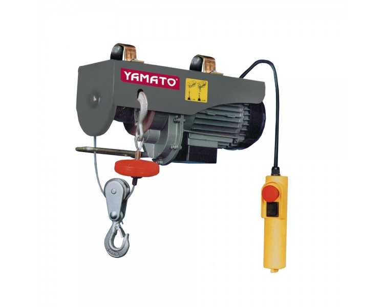 Polipastos Yamato Electrico 250 Kg / 18 Metros