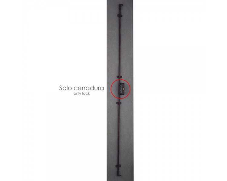 Cerradura Falleba Sin Llave 93/ Marron