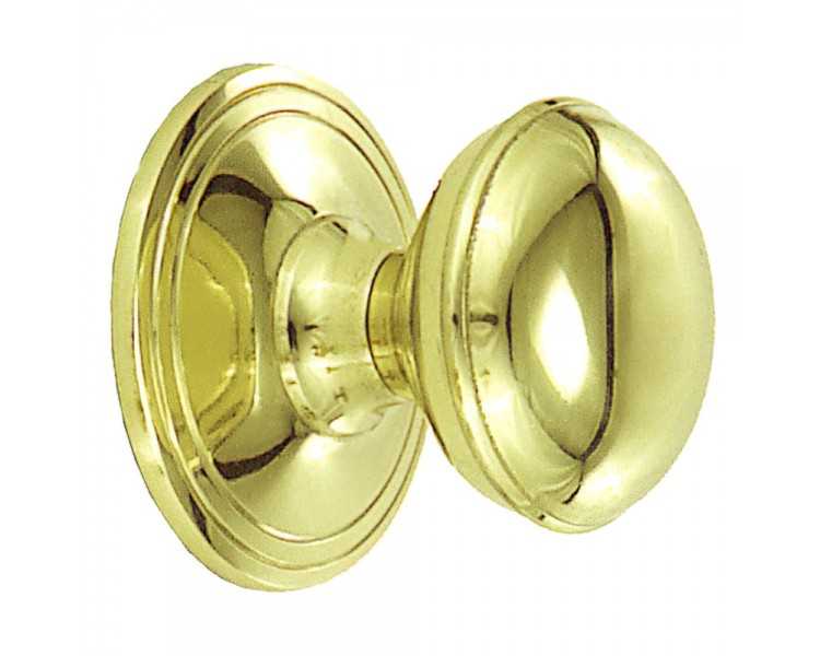 Pomo Oro Brillo Liso 70x85 Latonado Pulido