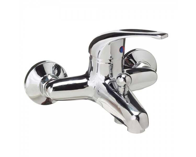 Monomando Baño / Ducha Con Cartucho Ceramico Ø 40 mm.