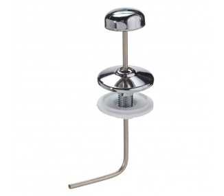 Tirador Cisterna Baja Vertical Angular Cromo 120 mm.