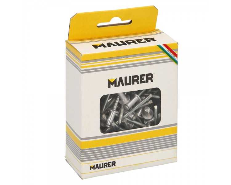 Remaches Maurer 4,80x14 mm. (50 Piezas)