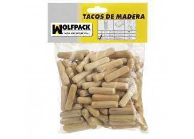 Espigas Madera 6x30 mm. (Bolsa de 50 Piezas)