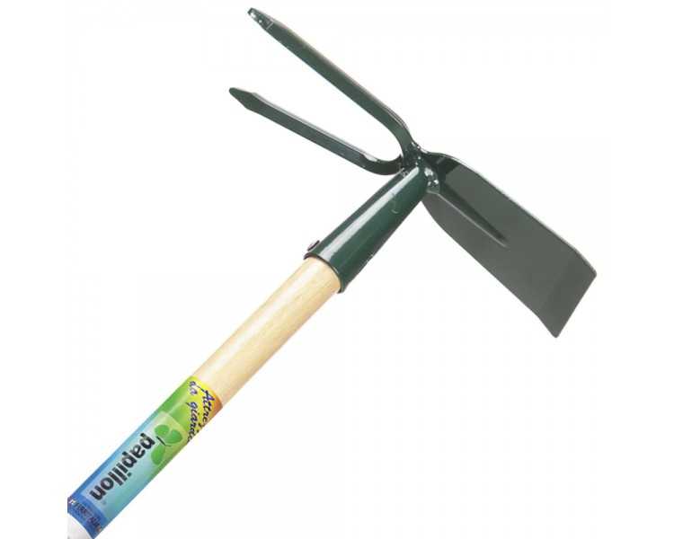 Azuela / Horquilla Papillon Mango Madera 130 cm.