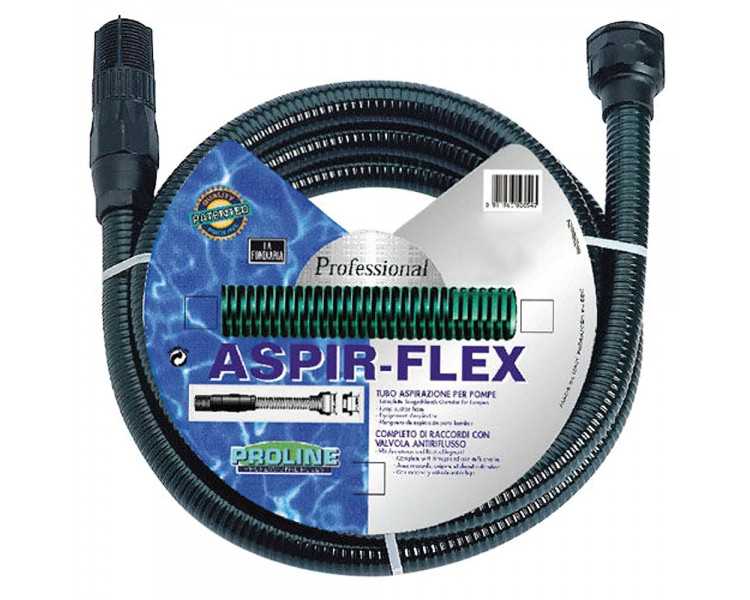 Manguera Aspirar Aspir Flex Rollo 7 Metros Con Conectores