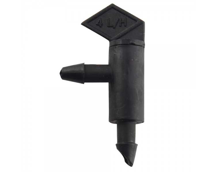 Goteo Gotero Pinchado 4 Litros / hora (Blister10 Piezas)