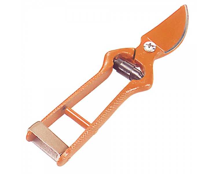 Tijeras Vendimiar Forjada Curva  1 Mano 18 cm.