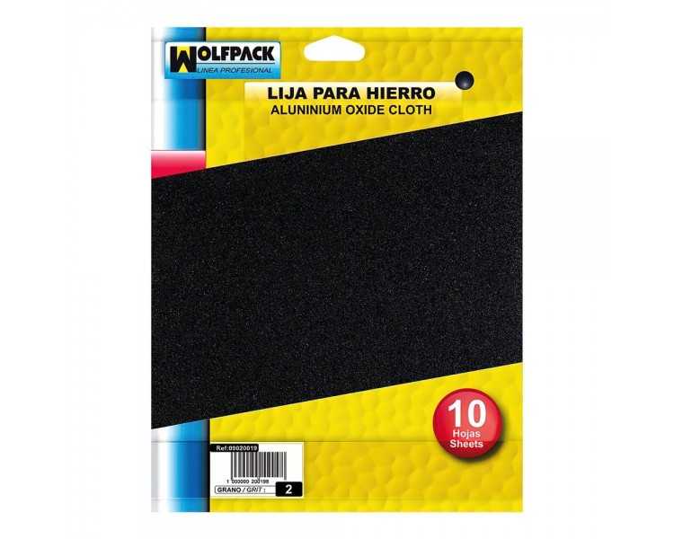 Lija Hierro 1 Medio (Pack 10 Pliegos)