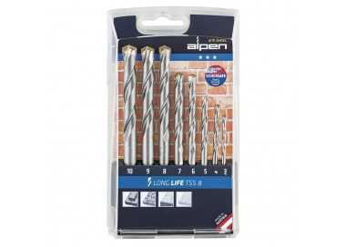 Estuche Brocas Alpen Widia Long Life 8 Piezas