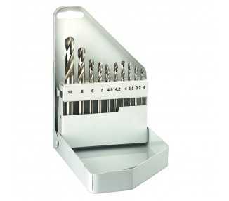Estuche Brocas Alpen Cobalto Nirosta 10 Piezas