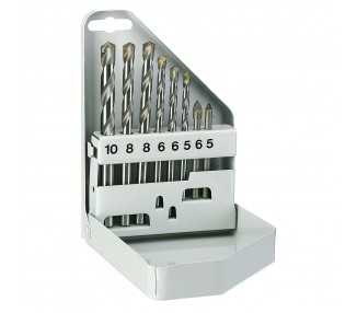 Estuche Brocas Alpen Ceramica / Cristal 8 Piezas