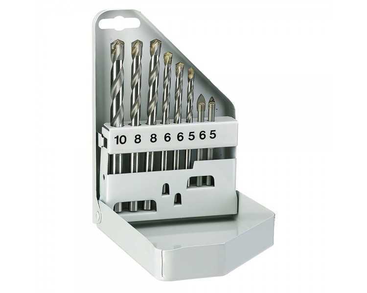 Estuche Brocas Alpen Ceramica / Cristal 8 Piezas