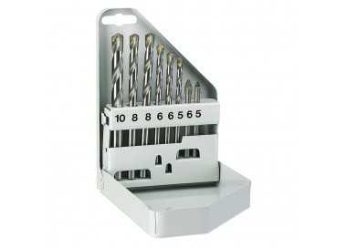 Estuche Brocas Alpen Ceramica / Cristal 8 Piezas