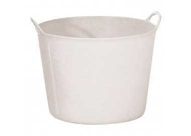 Capazo Plastico Blanco Numero 3  40 Litros