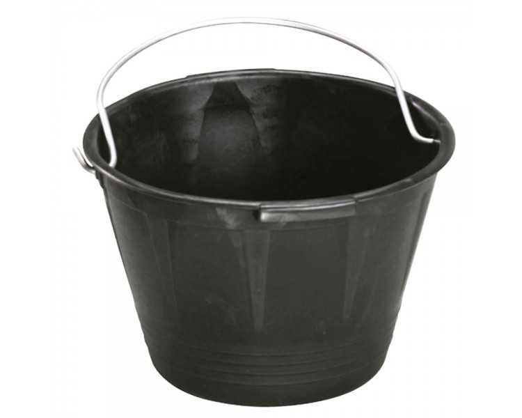 Cubo Obra Italiano Plastico Wolfpack 12 L