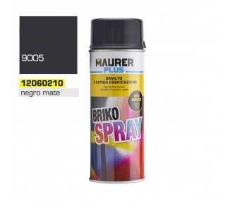 Spray Pintura Negro Mate Profundo 400 ml.