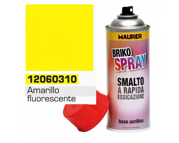 Spray Pintura Amarillo Fluorescente 400 ml.