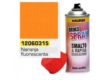 Spray Pintura Naranja Fluorescente 400 ml.