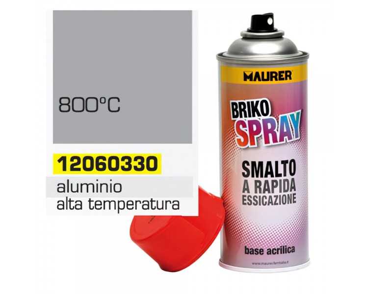 Spray Pintura Resistente Altas Temperaturas Aluminio   400 ml.