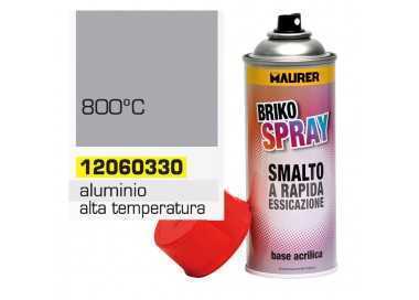 Spray Pintura Resistente Altas Temperaturas Aluminio   400 ml.