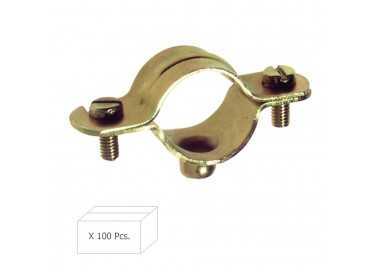 Abrazadera Metalica M-6   28 mm. (Caja 100 piezas)