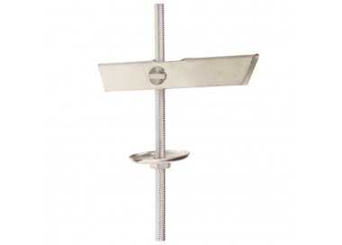 Taco Vuelco Metal Tornillo       M 4 (Caja de 50 piezas)