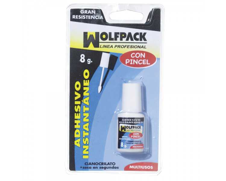 Pegamento Ciano Acrilato Wolfpack 8 Gramos Con Pincel