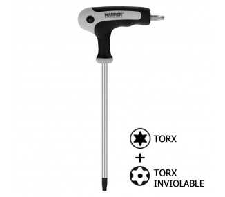 Llave Torx Maurer Con Mango "T" T15 Inviolable