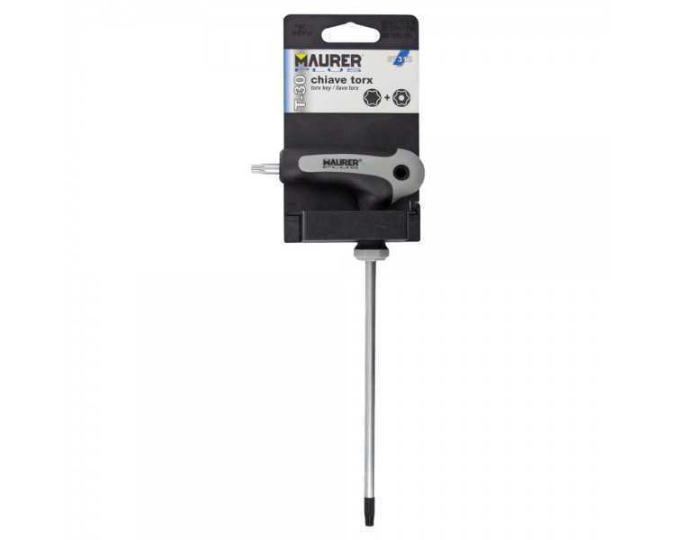 Llave Torx Maurer Con Mango "T" T15 Inviolable