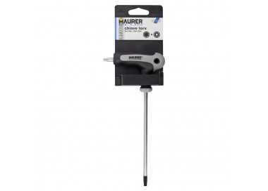 Llave Torx Maurer Con Mango "T" T27 Inviolable