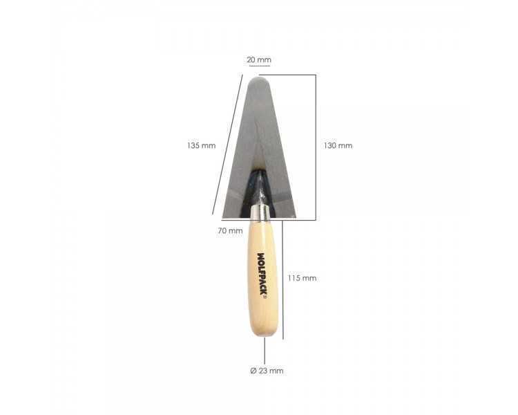 Paletin Wolfpack Plus Mango Madera 342/130 mm.