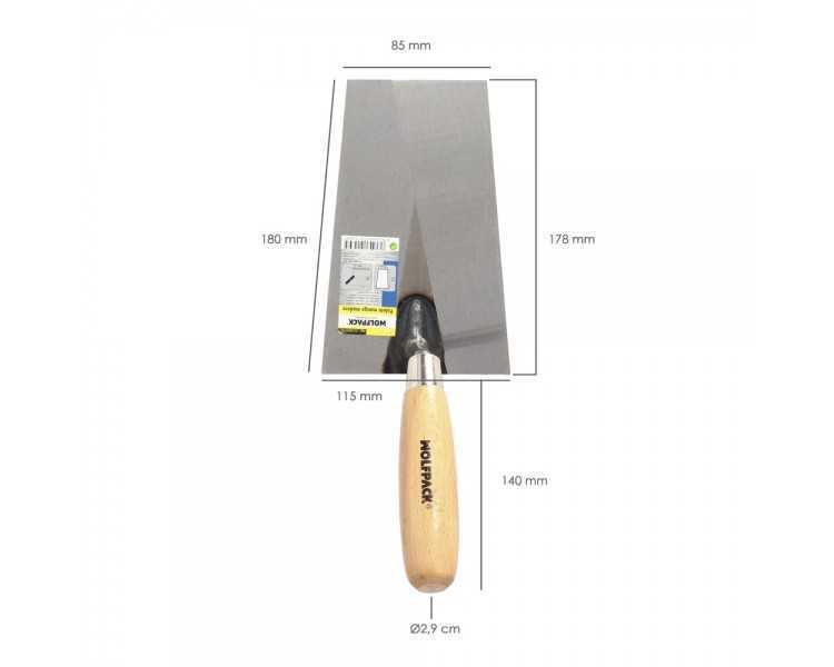 Paleta Wolfpack Plus Mango Madera 341-a/180 mm.