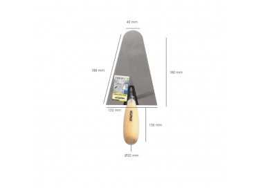 Paleta Wolfpack Plus Mango Madera 344   180x125 mm.