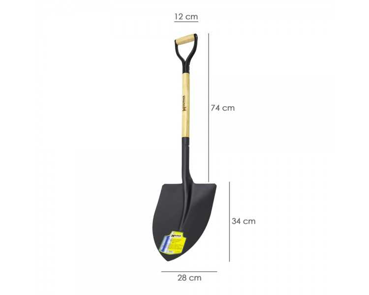 Pala Mango Madera Punta Mango Anilla 502/3