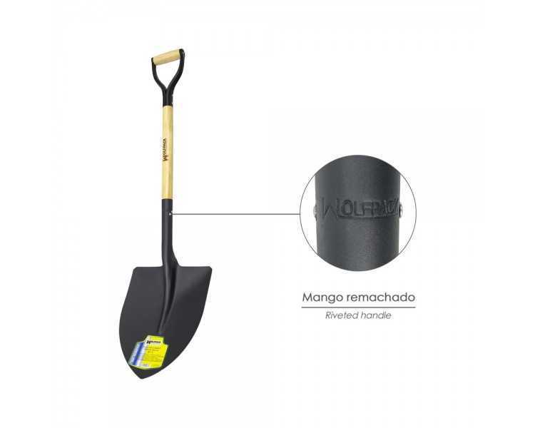 Pala Mango Madera Punta Mango Anilla 502/3