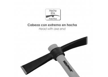 Alcotana 814 / 500 Gramos Mango Fibra Vidrio