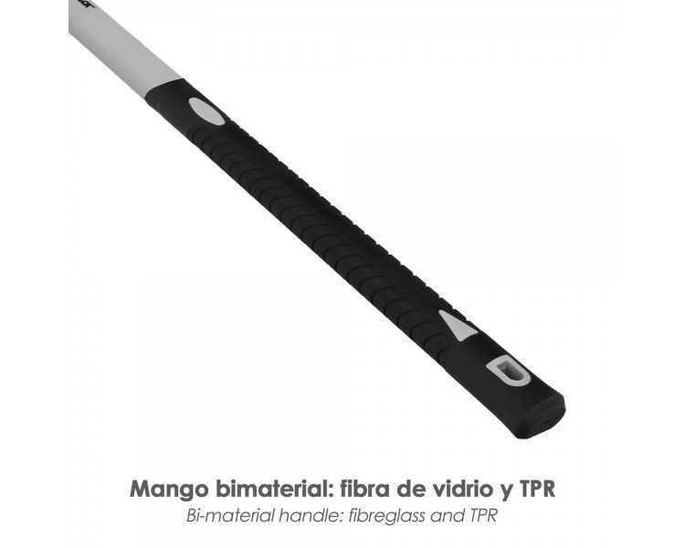 Mango Fibra Vidrio Maza Cuña 3 Kg 54x34 mm. Oval Conico